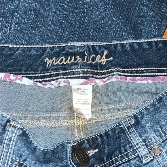 Maurices Women's Blue Jeans - Picture 2 of 7